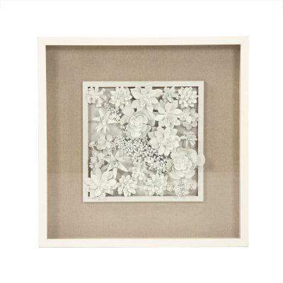 Abstract Ceramic Botanical Wall Art