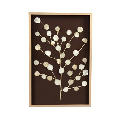 Abstract Mother of Pearl Tree Wall Art