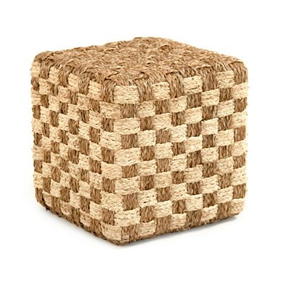 Zentique - Woven Pouf